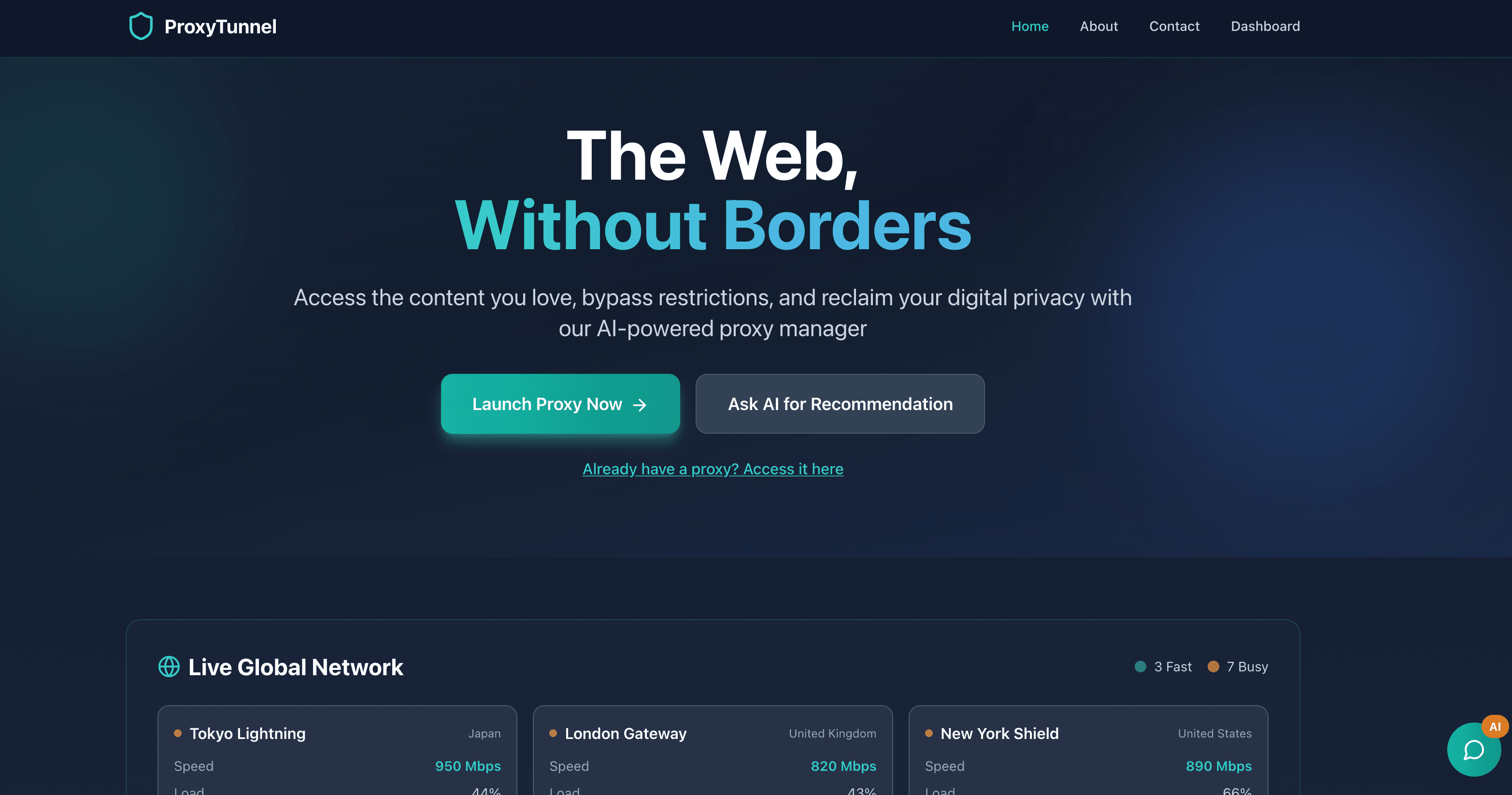 AI Proxy Manager — Logan & Advey