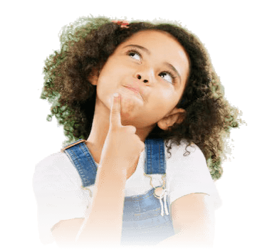 Kid thinking about AI tools